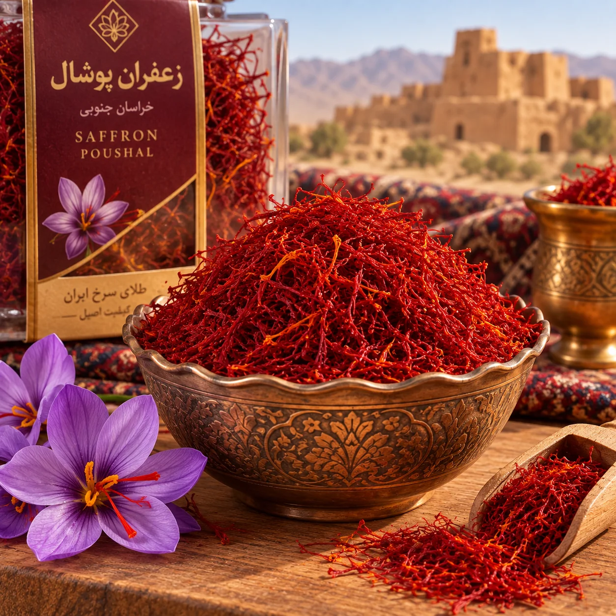 چگونه زعفران اصل را تشخیص دهیم؟