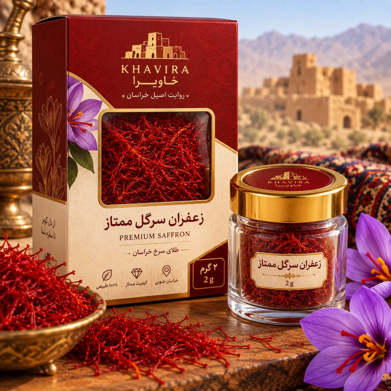 تاریخچه زعفران در قائنات